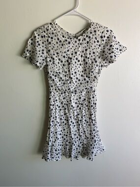 princess polly blue daisy dress Princess Polly new never worn size 0 blue flower dress tie straps daisy Y2K mini